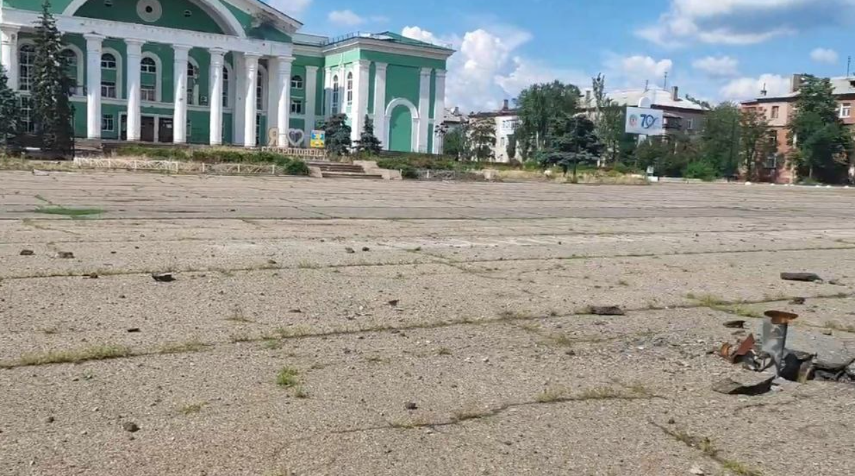 кадры из оккупированного Северодонецка